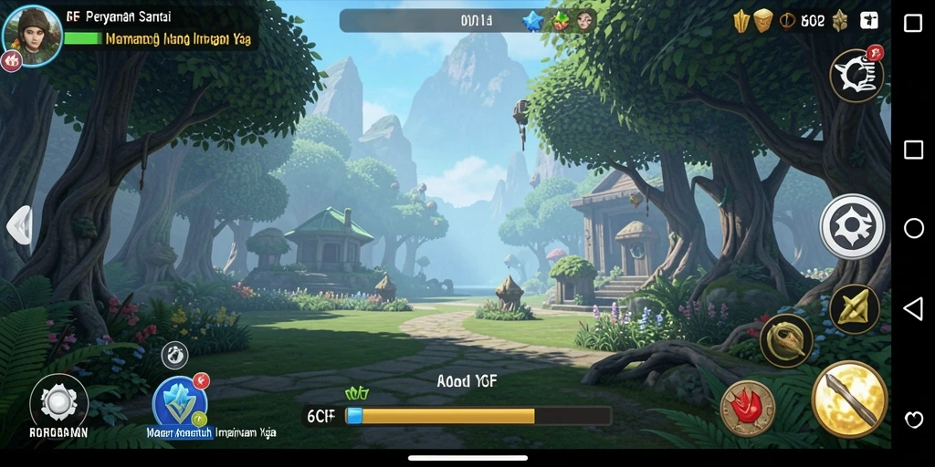 Screenshot menampilkan gameplay seru dan interaktif dari 6CF.