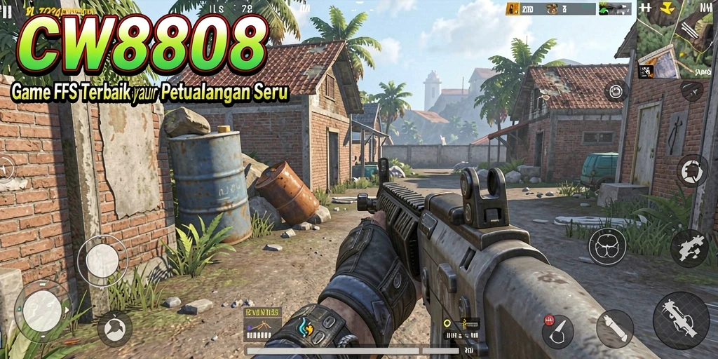 Tampilan menarik dari gameplay <strong>CW8888</strong> dalam aksi seru FPS.