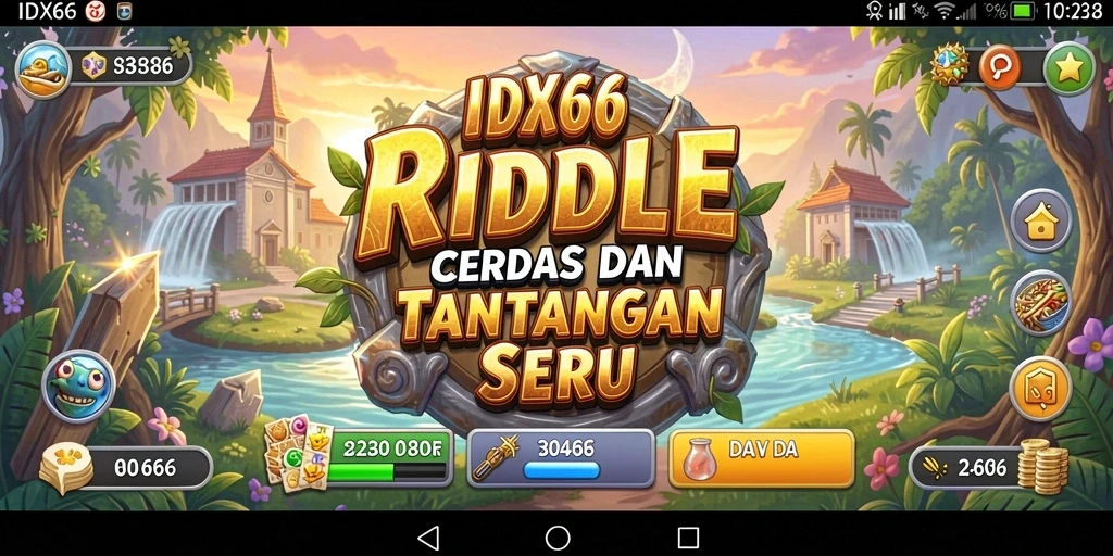 Screenshot IDX66 menunjukkan gameplay teka-teki yang menarik dan penuh tantangan.