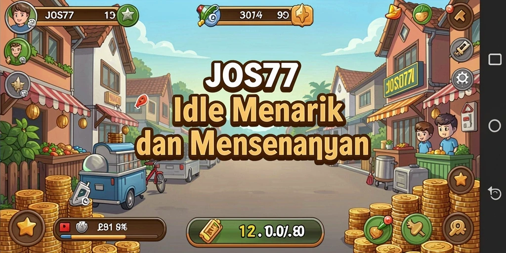 Tangkapan layar JOS77 menampilkan gameplay Idle yang seru dan menarik.