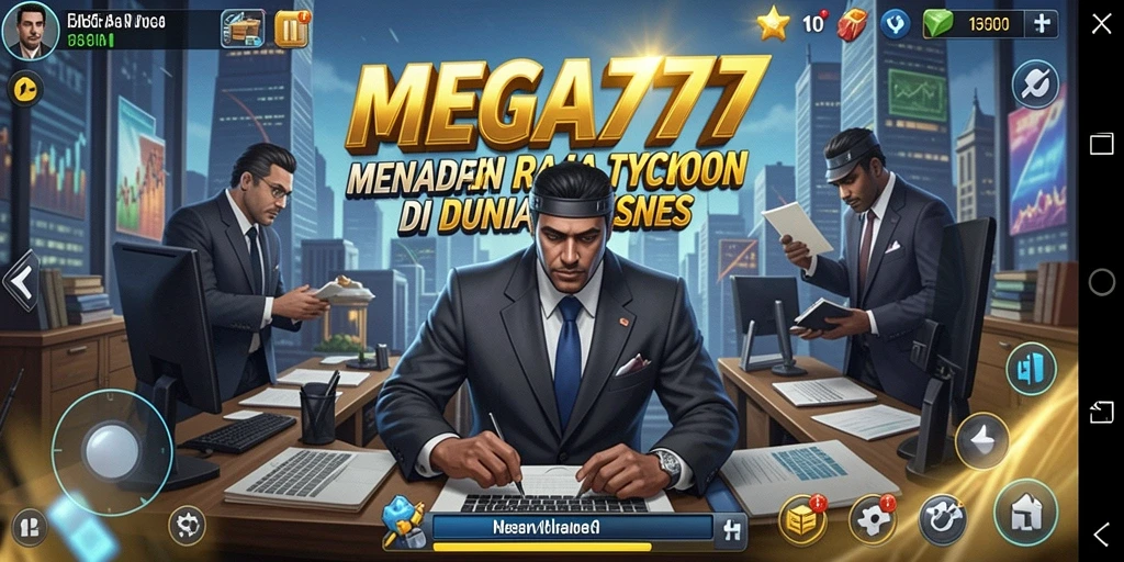 Gameplay seru dalam MEGA777 dengan manajemen bisnis yang strategis.
