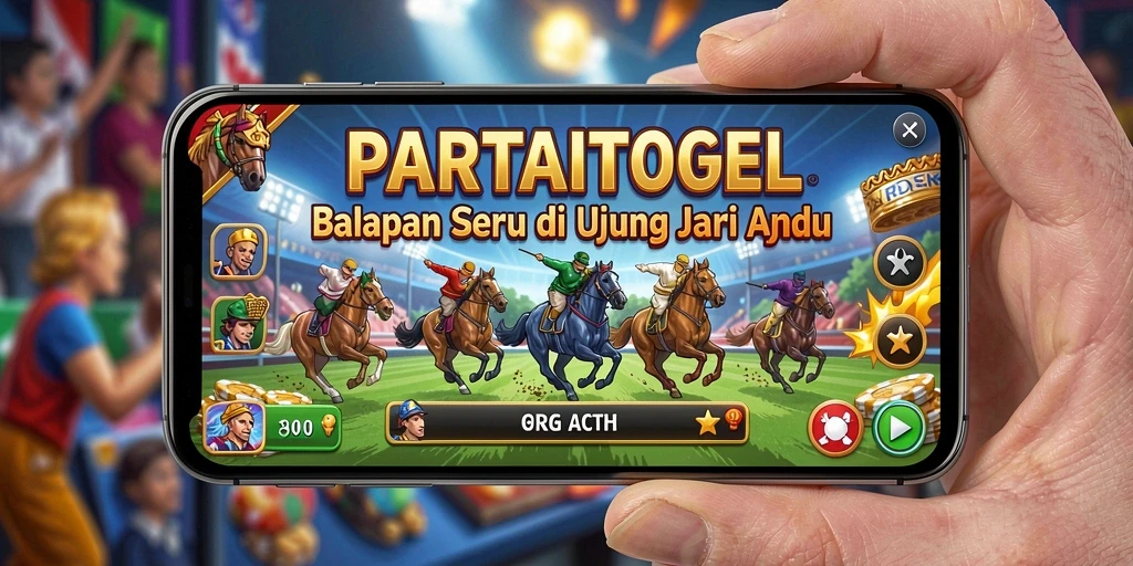 Tampilan gameplay balapan seru di PARTAITOGEL.