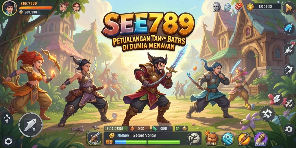 Screenshot utama dari SEE789 menampilkan aksi seru dalam petualangan yang menarik.