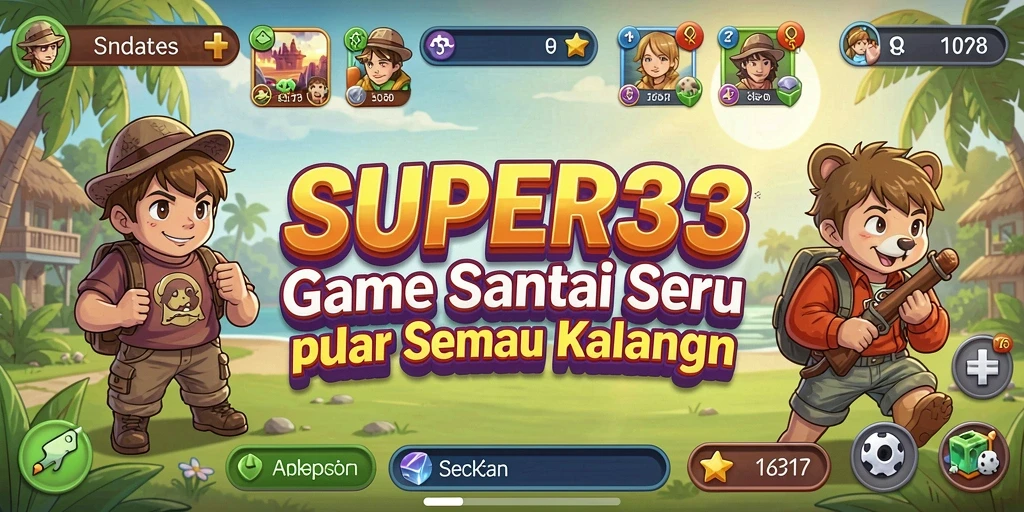 Tampilan menarik dari gameplay SUPER33 yang menghibur.